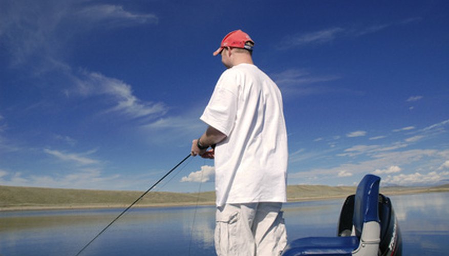 Photo Credit: boy fishing image by Brett Bouwer from <a href='http://www.fotolia.com'>Fotolia.com</a> Make the most of your time on the water, practice casting at home before you go fishing.