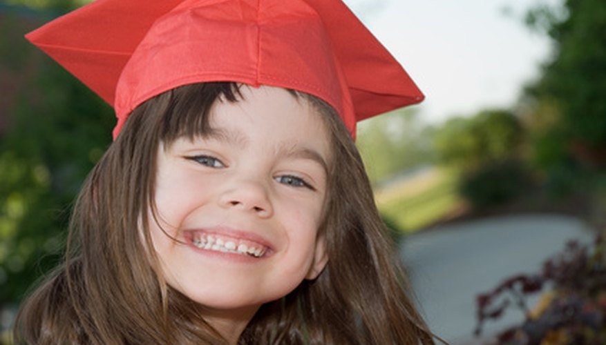 Having a graduation from primary school gives the kids something to look back on.