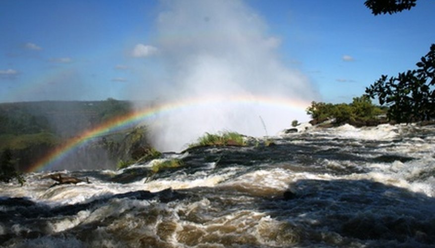 Each chakra is represented by a color of the rainbow.