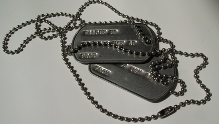Return dog tags to the Department of Defense to ensure the soldier's personal information doesn't fall into the wrong hands.