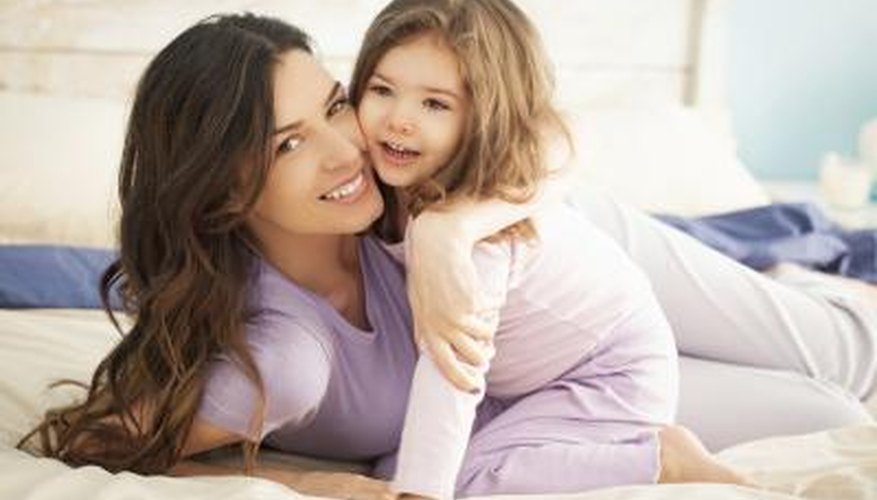 mother with daughter