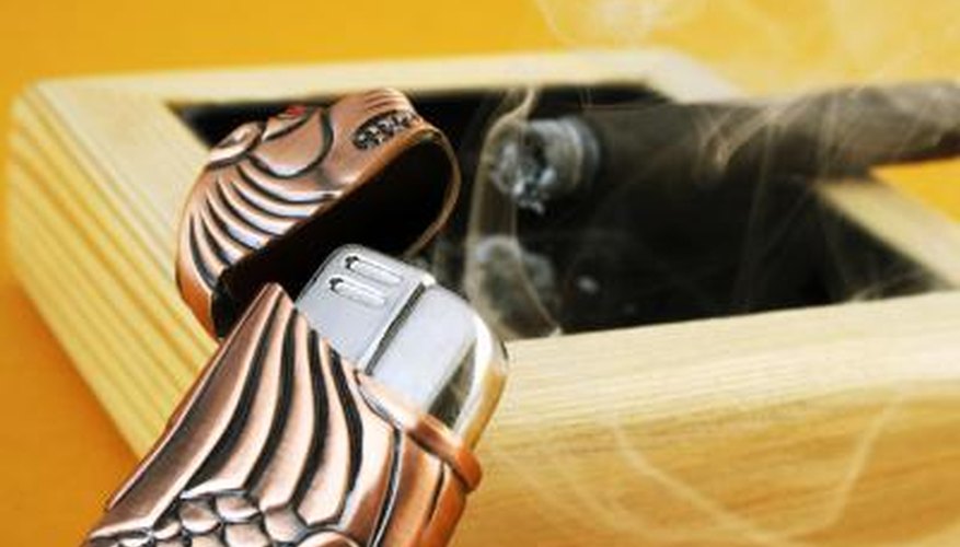 Photo Credit: Visage/Stockbyte/Getty Images Butane is the same fuel found in a common cigarette lighter.