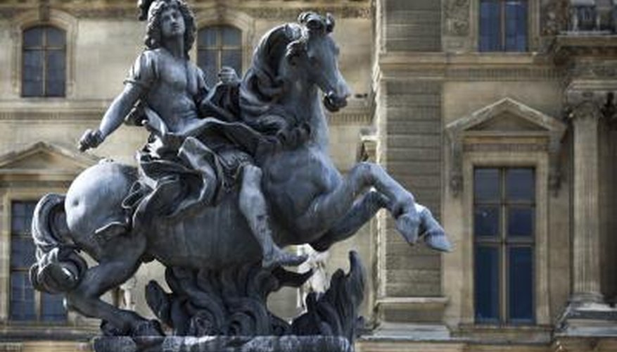 The 17th century was the age of France's King Louis XIV.