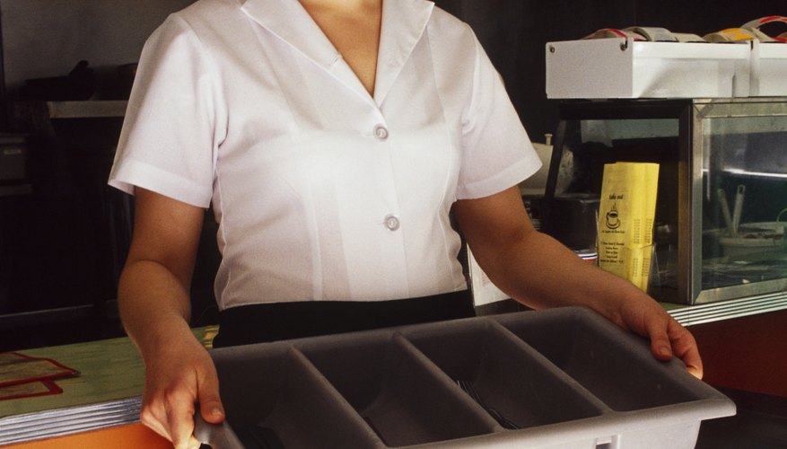 A cafeteria aide holds several roles.