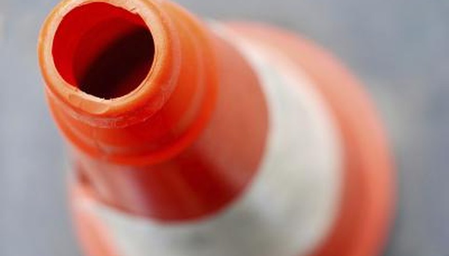 Photo Credit: ilbusca/iStock/Getty Images Orange cone