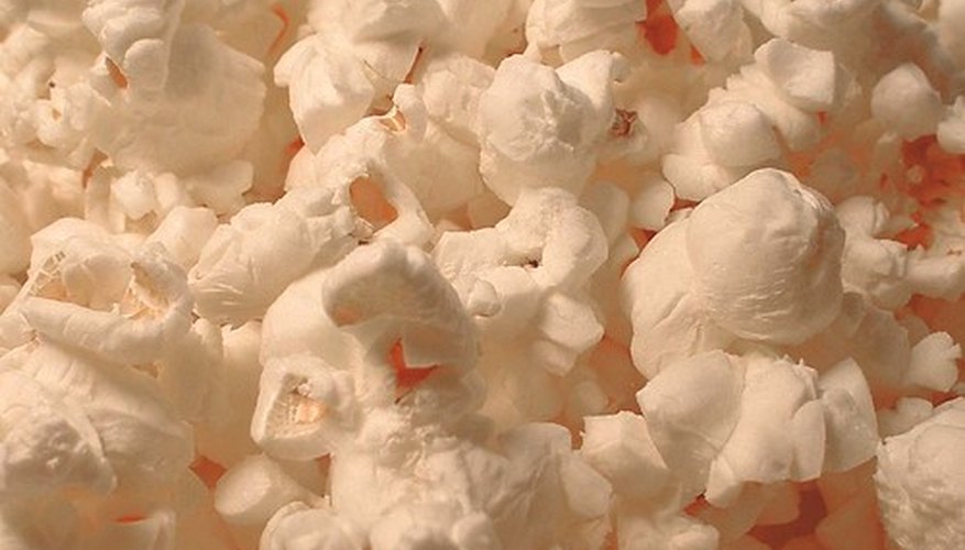 Popcorn kernels explode when steam builds inside the hull.