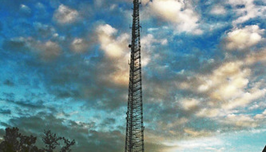Radio Tower That Can Use RG8 Cable.