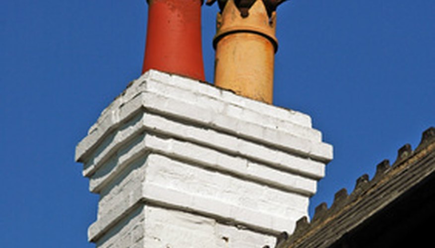 Chimney pots were most widely used when homes were heated by coal.