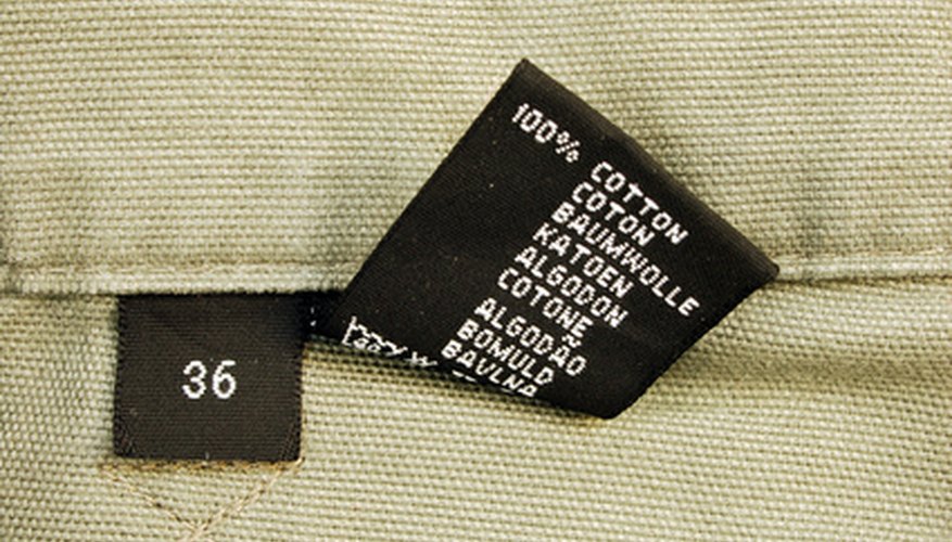 The FTC requires that clothing labels contain certain information about a garment.