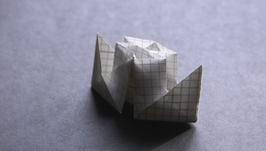 Making things with origami is easy and fun.