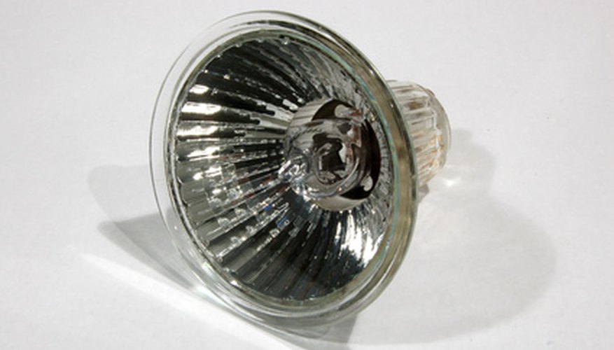 Halogen bulbs differ from regular bulbs in temperature and brightness.