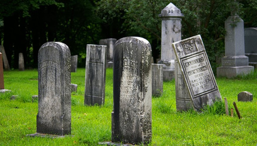 There are ways to find out whether there may be a bit of the graveyard about your house.