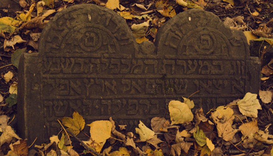 How to Pour a Foundation for a Headstone
