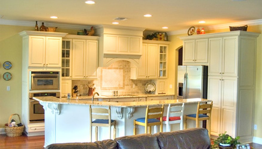 Some kitchen cabinets are constructed with MDF.