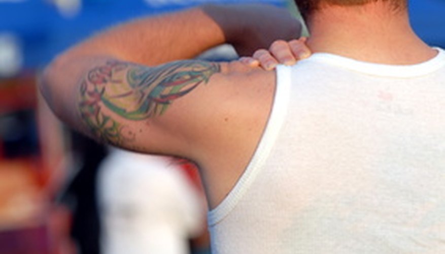 Tattoo ink may bleed onto clothing the first few days after application.