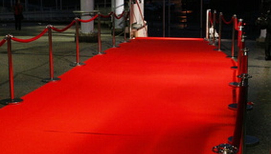 There are numerous ways to get yourself invited to red carpet events.