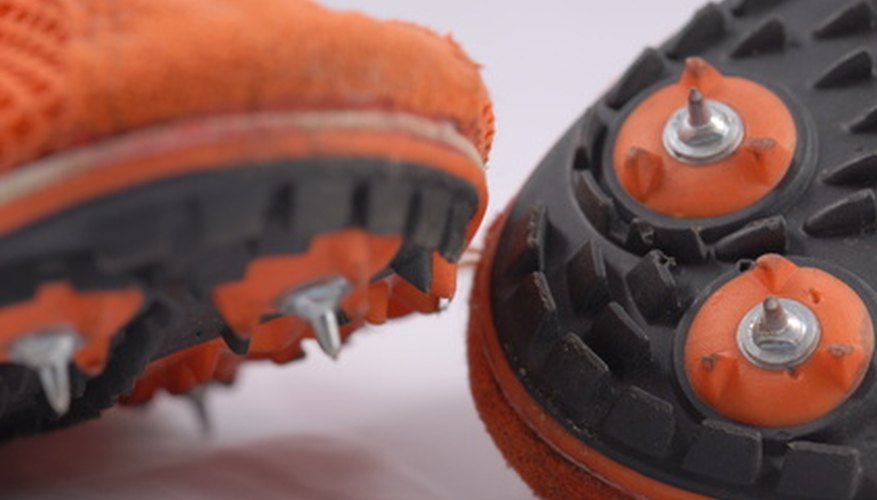 Change out your shoe spikes regularly to avoid spikes that are worn and difficult to remove.