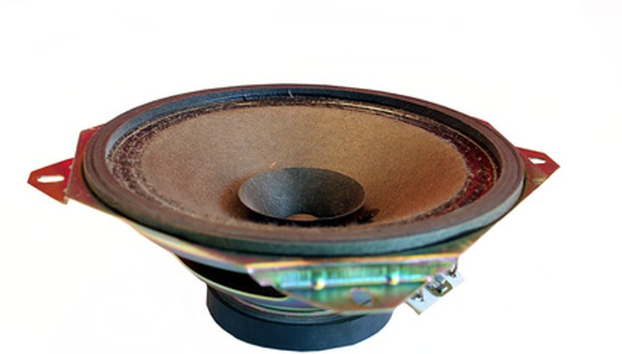 The resonator cone functions in the same way as a speaker cone.