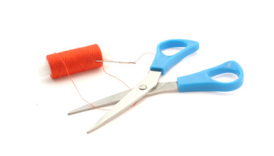 Have a pair of scissors and needle and cotton at hand to make your costumes.