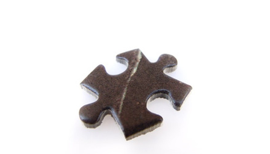Group puzzles help students work toward a common goal.