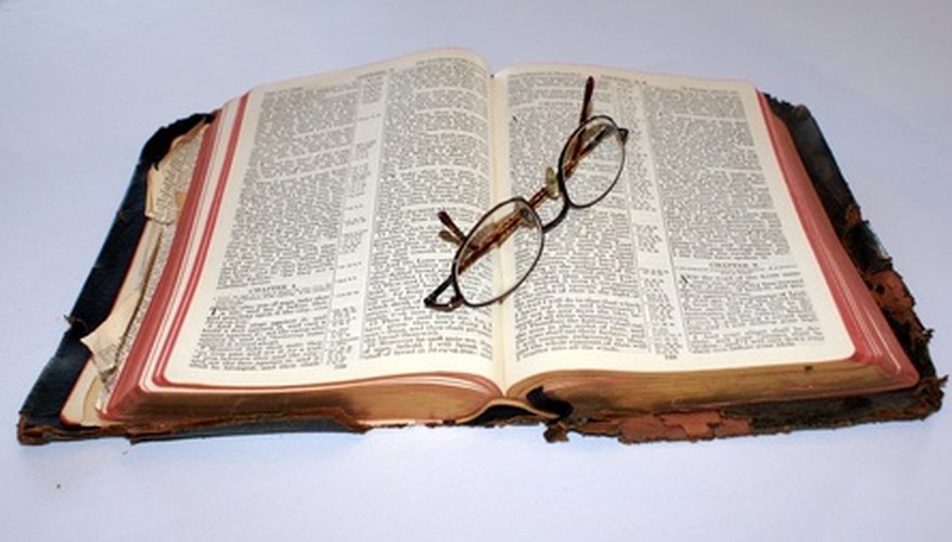 Compare different translations of the Bible online.