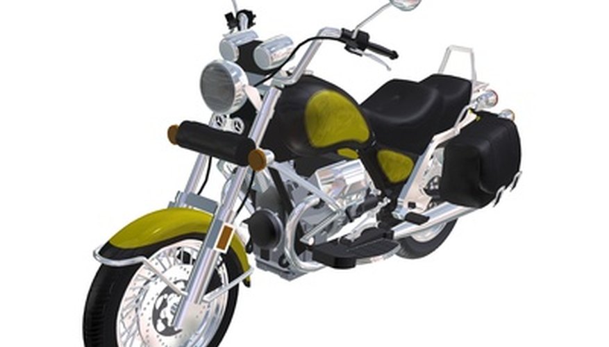 More than one type of foam helps to make motorcycle seats comfortable.
