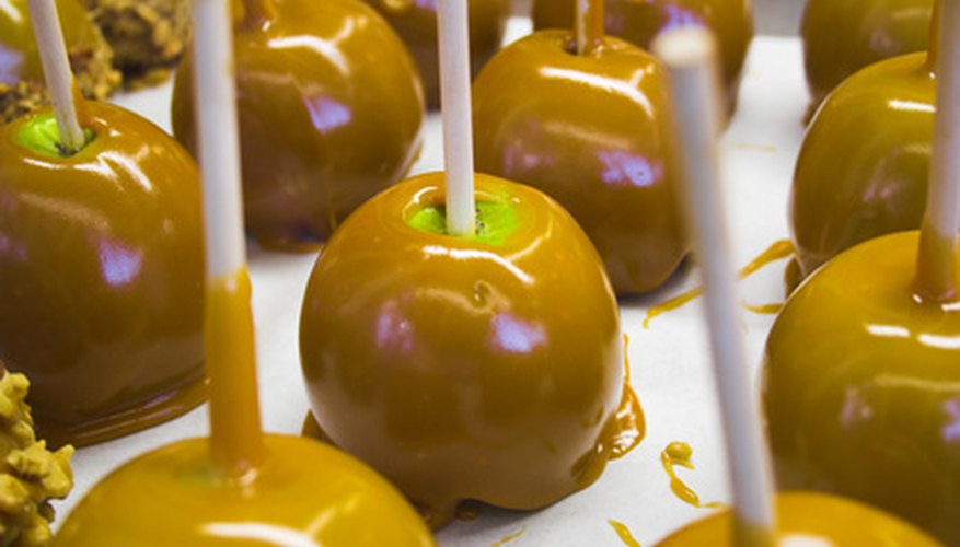 Replace melted caramels with thickened caramel sauce in recipes such as dipped apples.