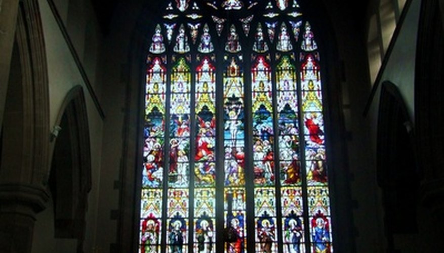 Church windows are meant to be beautiful as well as functional.