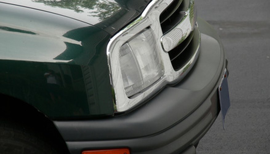 Bumpers limit damage from low-speed collisions.