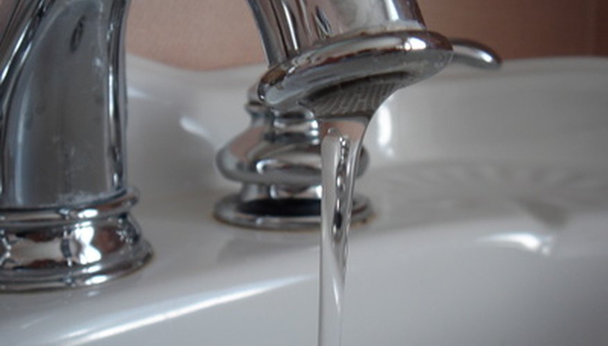 Removing the low-flow restrictor from a tap will help increase water flow.
