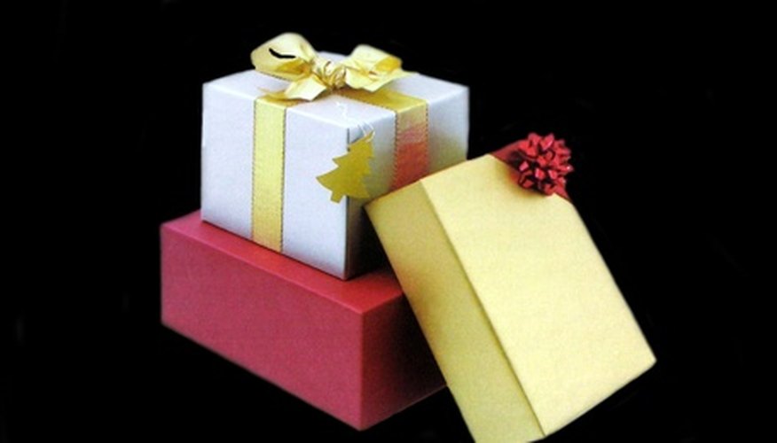 Presents for a person who is entering the Navy.