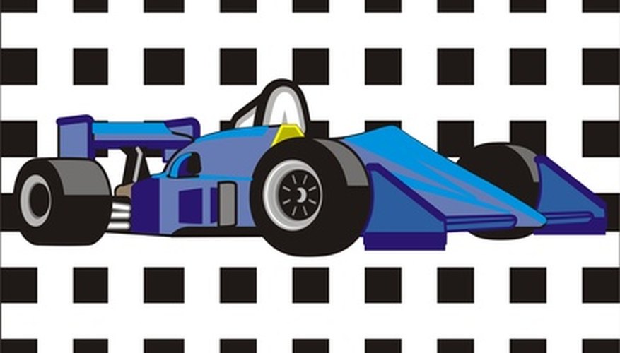 Make your own Formula 1 paper car model with downloadable templates.
