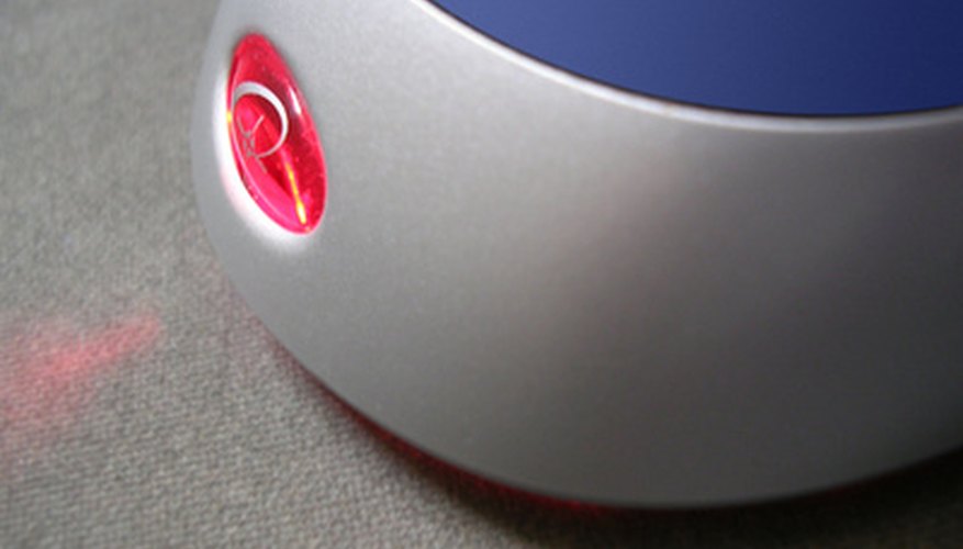 A computer mouse is a common input device.