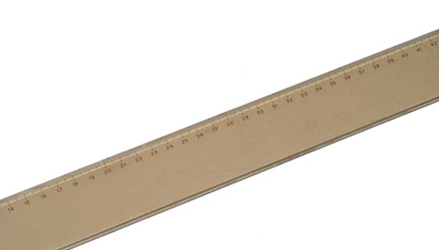 Use a ruler to keep track of body fat.