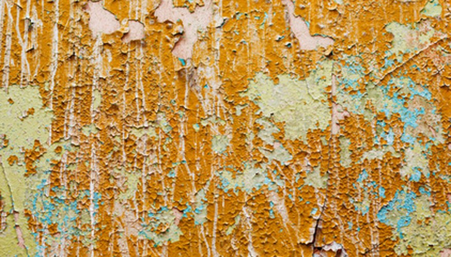 Removing layers of old paint can be time-consuming.