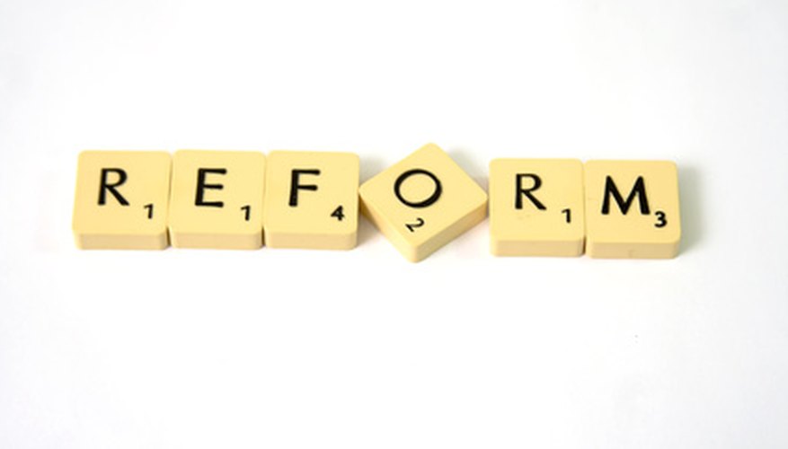 Educational change often means eductional reform.
