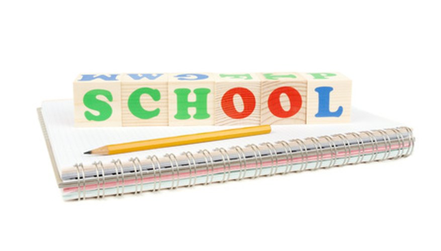 School can take place in a building, at home or anywhere.