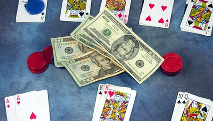 Gambling goes hand-in-hand with a Vegas-style party.