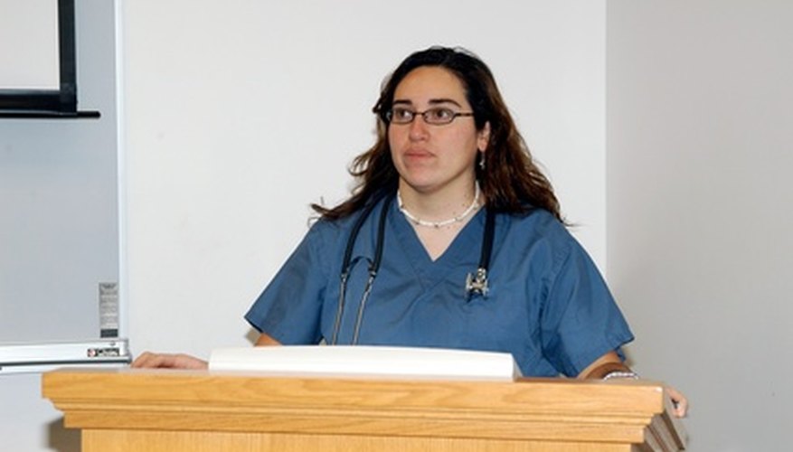 Health care management professionals address the implementation of policy.