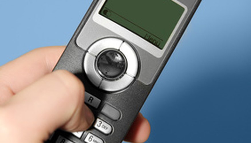 The iDect X3 is a slim, cordless phone with a colour display.