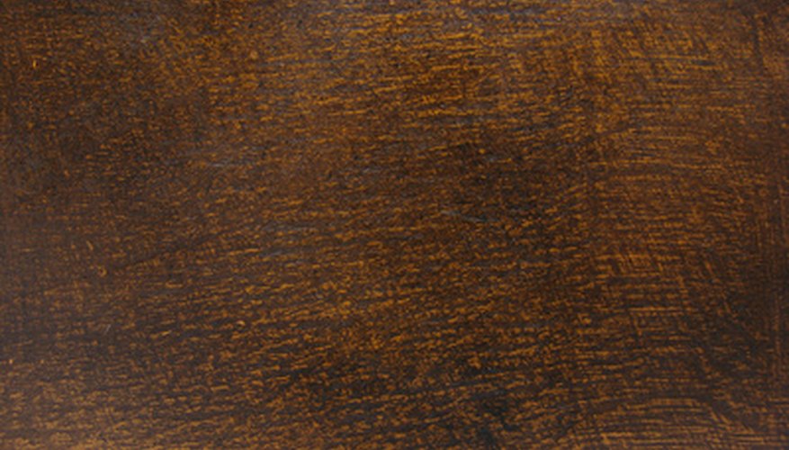 A lacquer finish adds a glossy, waterproof sheen to wood.
