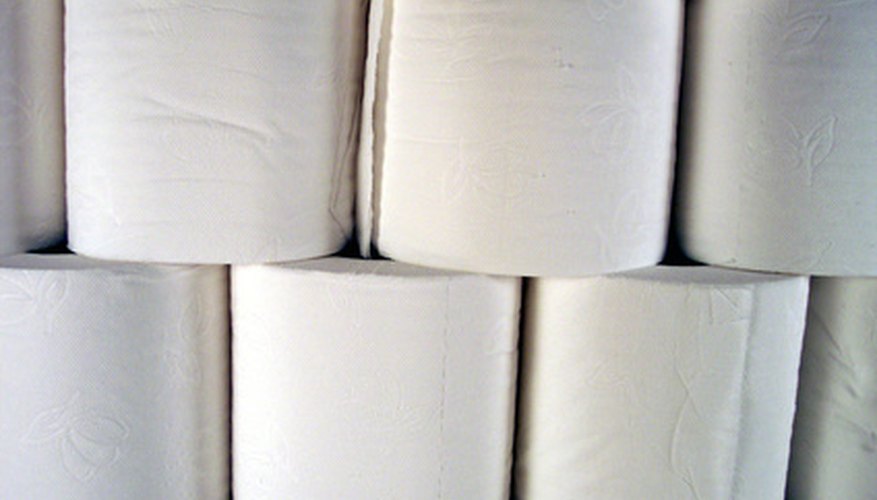 Rolls of toilet paper can play a role in an amusing party game.