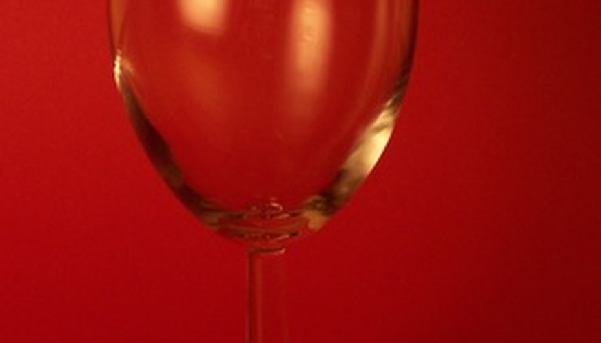 Whether glass is window glass, a wine glass or any other kind of glass, vaseline on glass creates a slick mess.