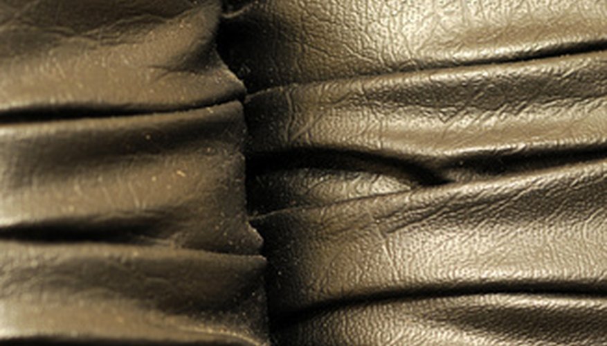 The best way to maintain the life of metallic leather is to give it frequent care.