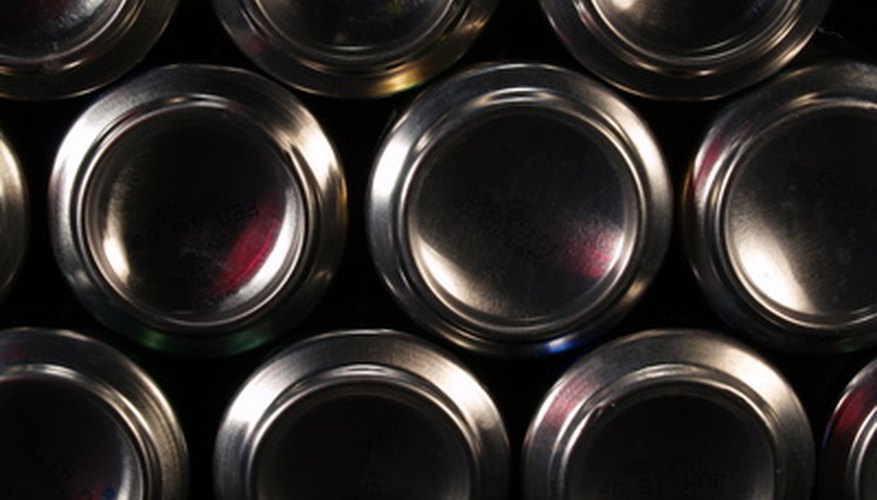 Aluminium cans are one of the most commonly recycled objects.