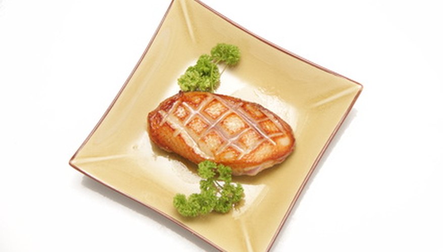 Freeze store-bought or fresh duck breasts to keep them fresh for months.