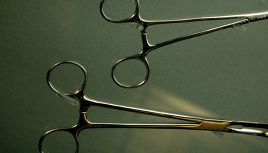 Surgical glue is used often in place of stitches and staples.