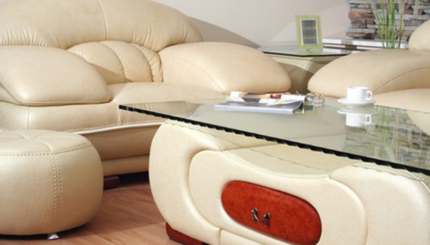 Ink stains detract from the luxurious appearance of leather furniture.