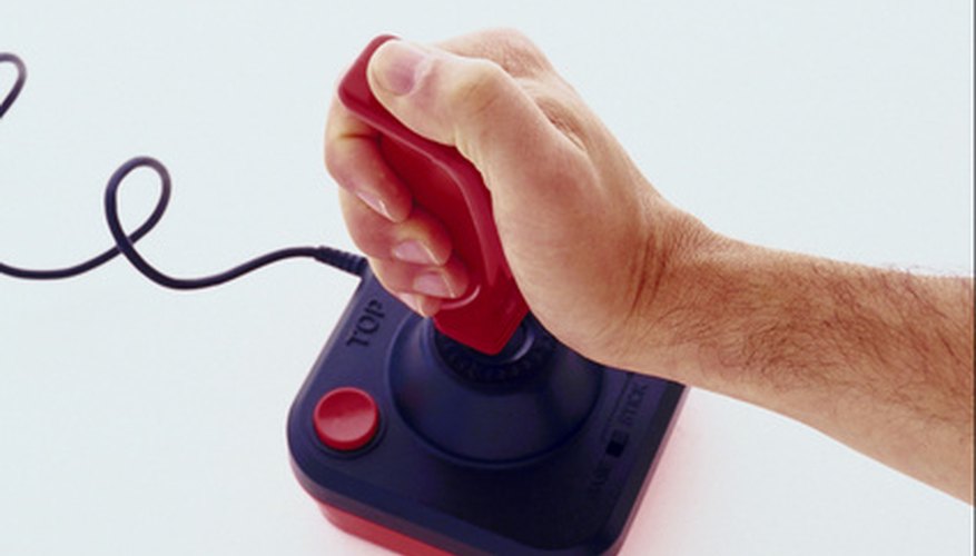 Overuse of joysticks can cause hand injuries.