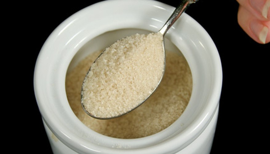 Sucrose solution can be made from common table sugar.